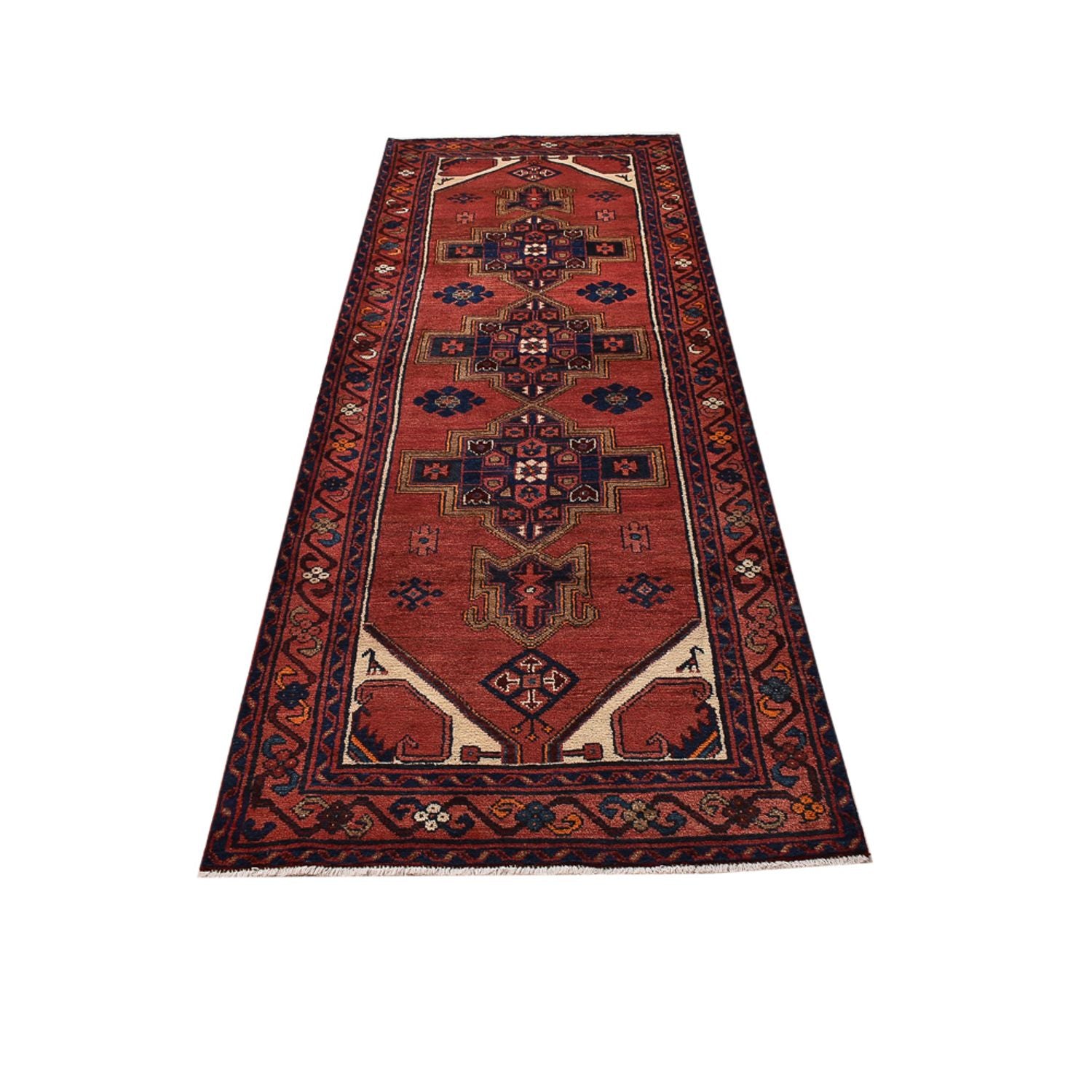 Läufer Perser - Bidjar - 300 x 102 cm - rot