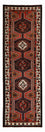 Läufer Perser - Nomadic - 313 x 100 cm - dunkelrot