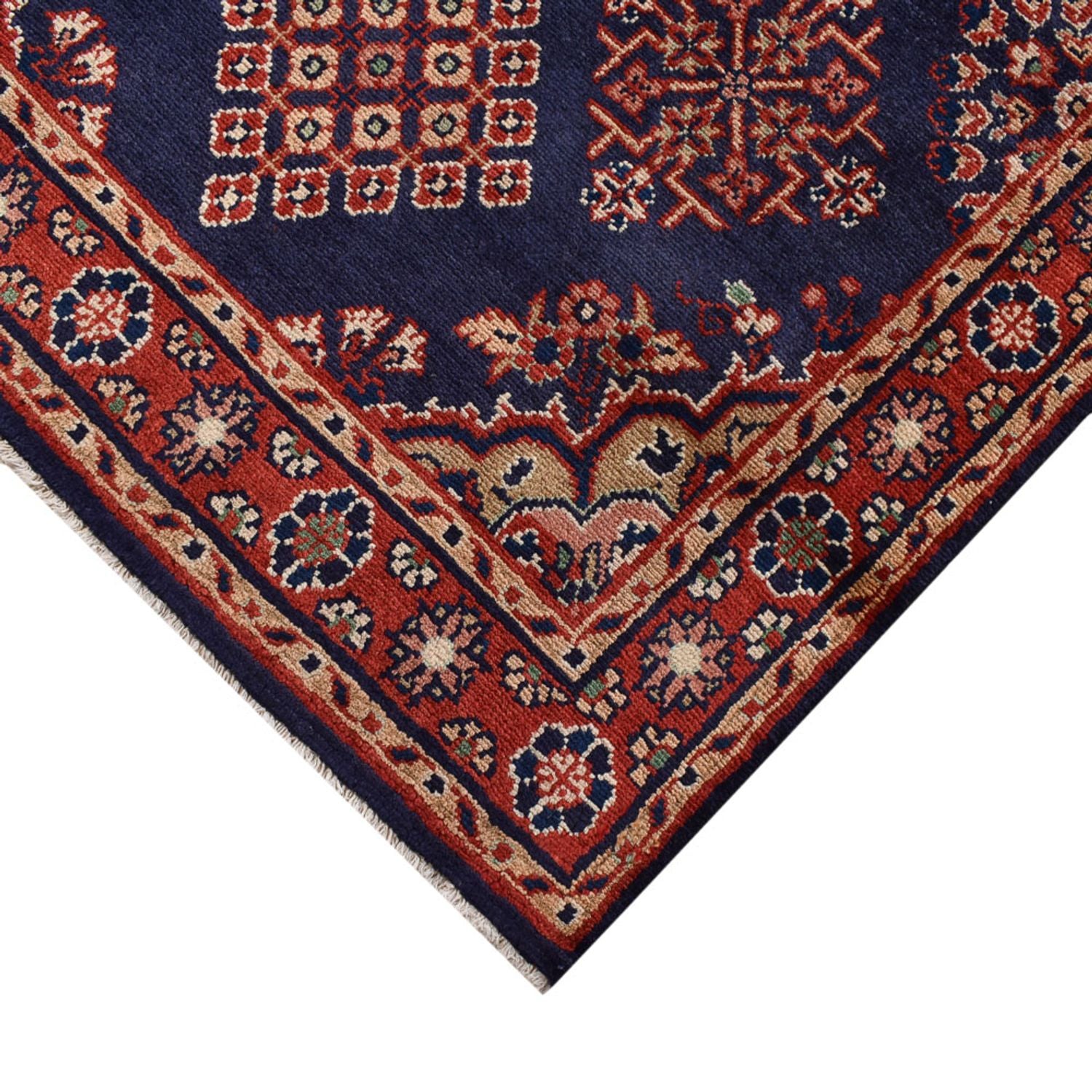 Läufer Perser - Nomadic - 329 x 115 cm - dunkelblau