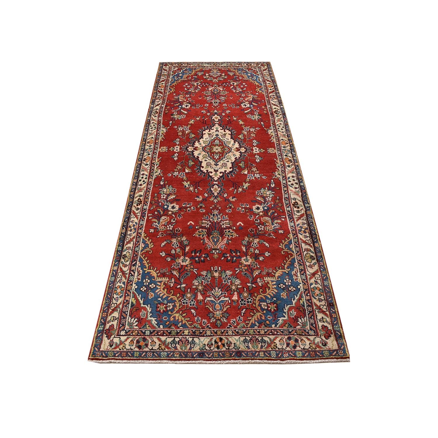Läufer Perser - Nomadic - 312 x 109 cm - rot