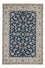 Perserteppich - Nain - 282 x 193 cm - petrolblau