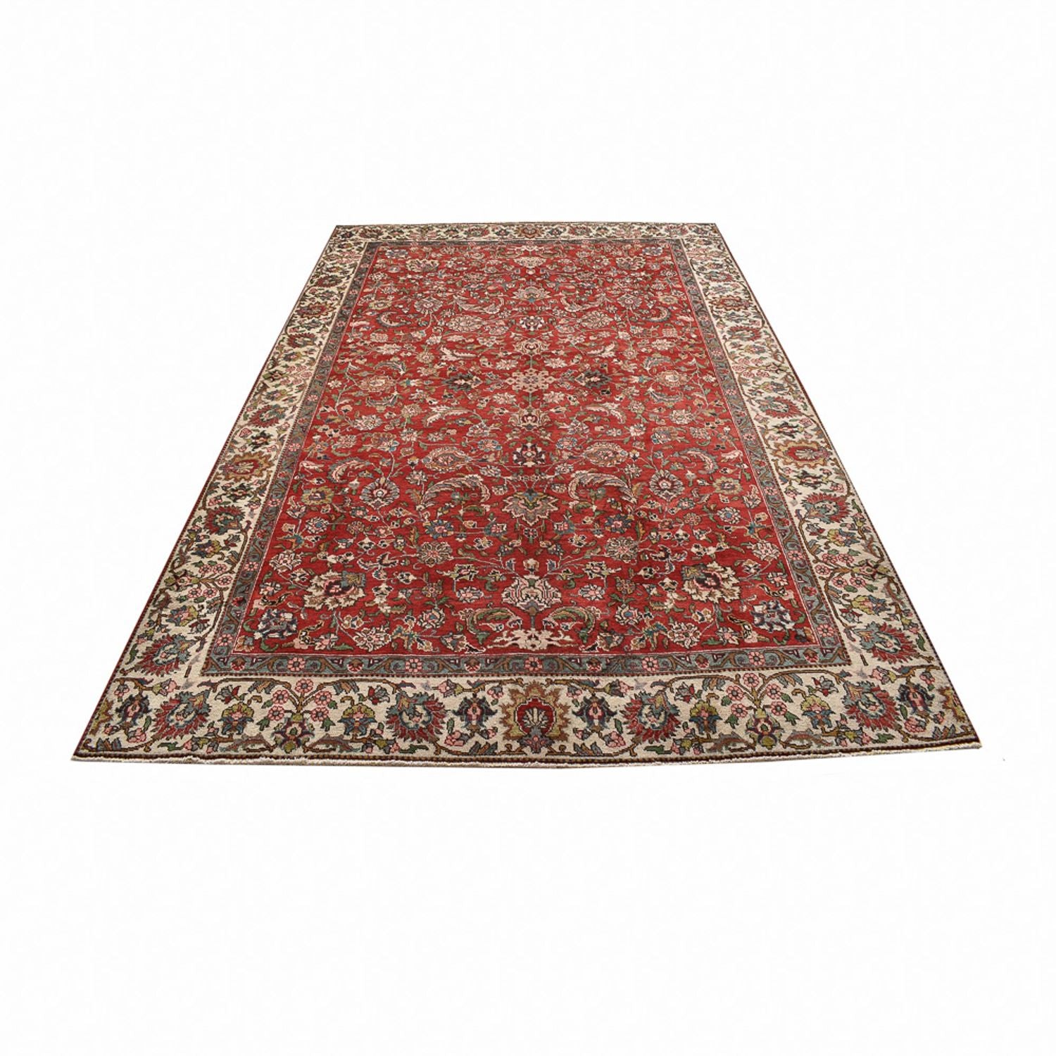 Perserteppich - Täbriz - 322 x 209 cm - rot