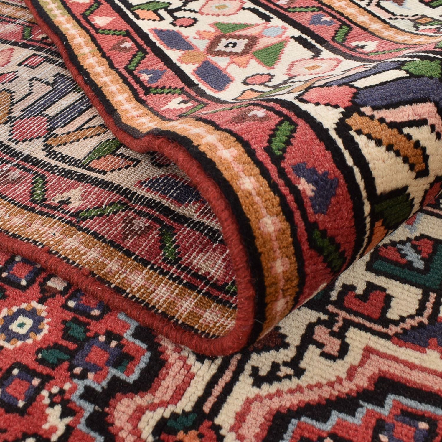 Perserteppich - Nomadic - 297 x 191 cm - hellrot