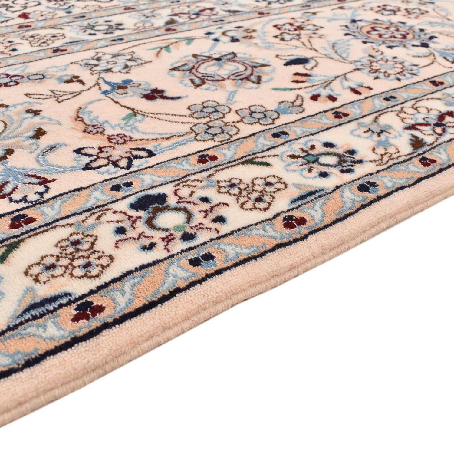 Perserteppich - Nain - Premium - 306 x 251 cm - weiß