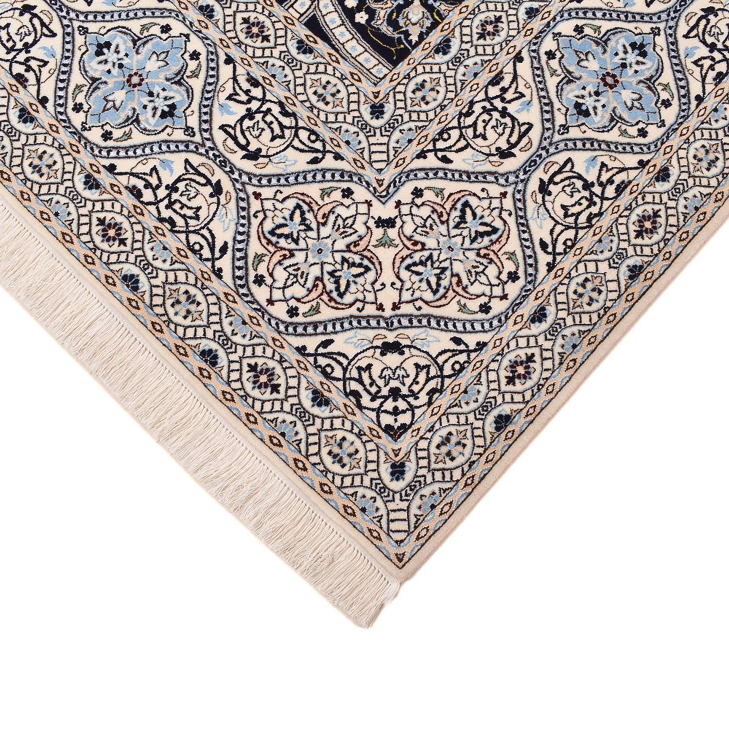 Perserteppich - Nain - Premium - 307 x 262 cm - dunkelgrau