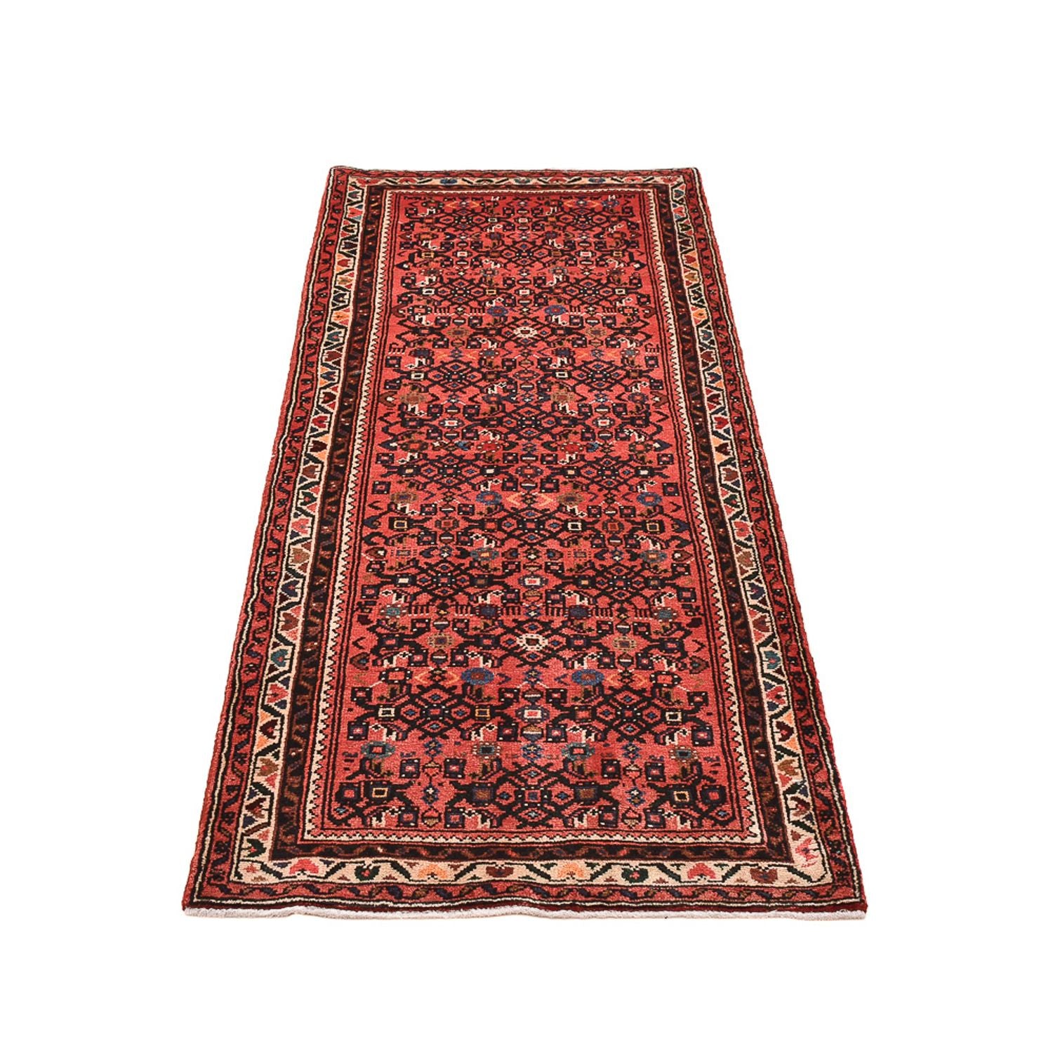 Läufer Perser - Nomadic - 200 x 73 cm - hellrot
