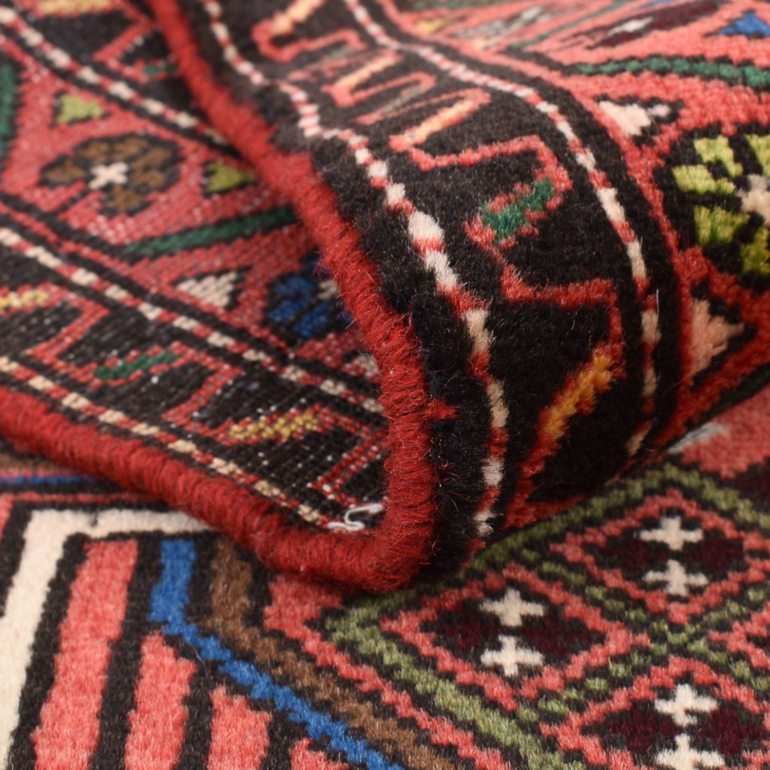 Läufer Perser - Nomadic - 200 x 82 cm - mehrfarbig