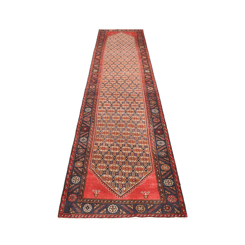 Läufer Perser - Nomadic - 393 x 90 cm - hellrot