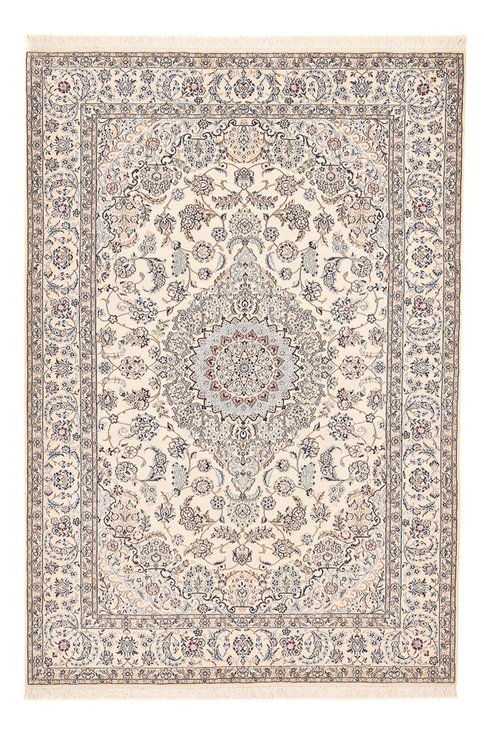 Perserteppich - Nain - Royal - 310 x 213 cm - weiß