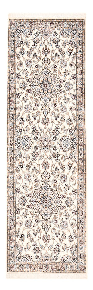 Läufer Perser - Nain - Royal - 219 x 70 cm - weiß