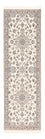 Läufer Perser - Nain - Royal - 225 x 70 cm - weiß