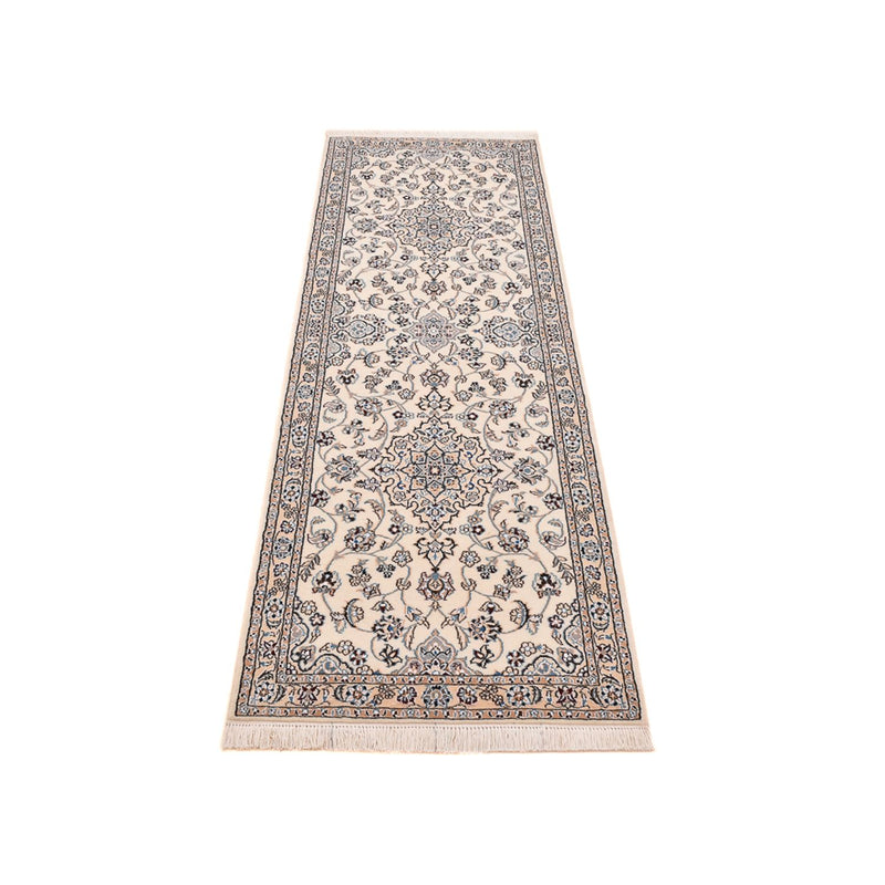 Läufer Perser - Nain - Royal - 225 x 70 cm - weiß