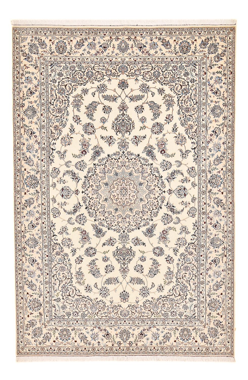 Perserteppich - Nain - Royal - 312 x 210 cm - weiß