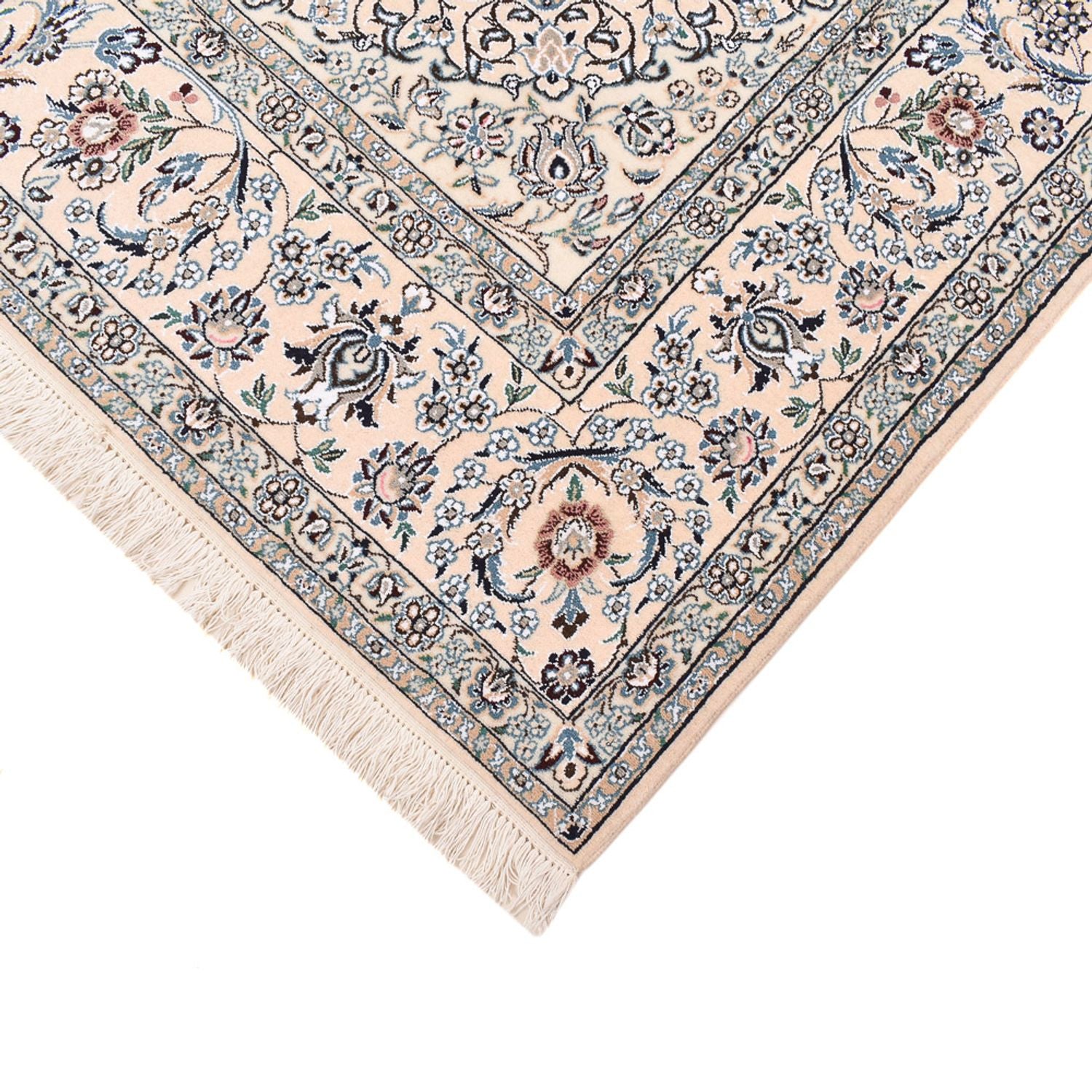 Perserteppich - Nain - Royal - 305 x 200 cm - weiß