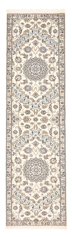 Läufer Perser - Nain - Royal - 330 x 90 cm - weiß