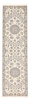 Läufer Perser - Nain - Royal - 330 x 90 cm - weiß