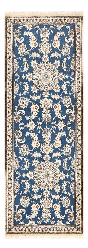 Läufer Perser - Nain - 209 x 78 cm - blau