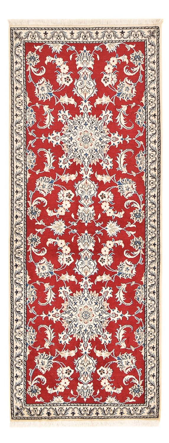 Läufer Perser - Nain - 208 x 79 cm - rot