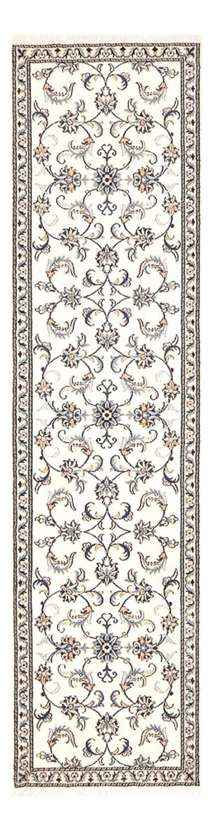 Läufer Perser - Nain - 298 x 78 cm - weiß