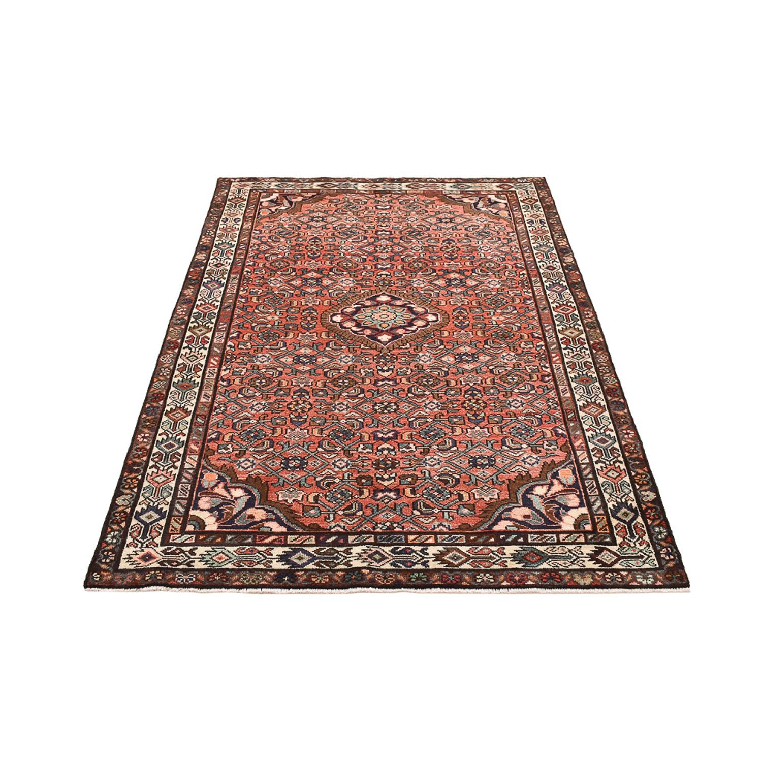 Perserteppich - Nomadic - 222 x 148 cm - hellrot