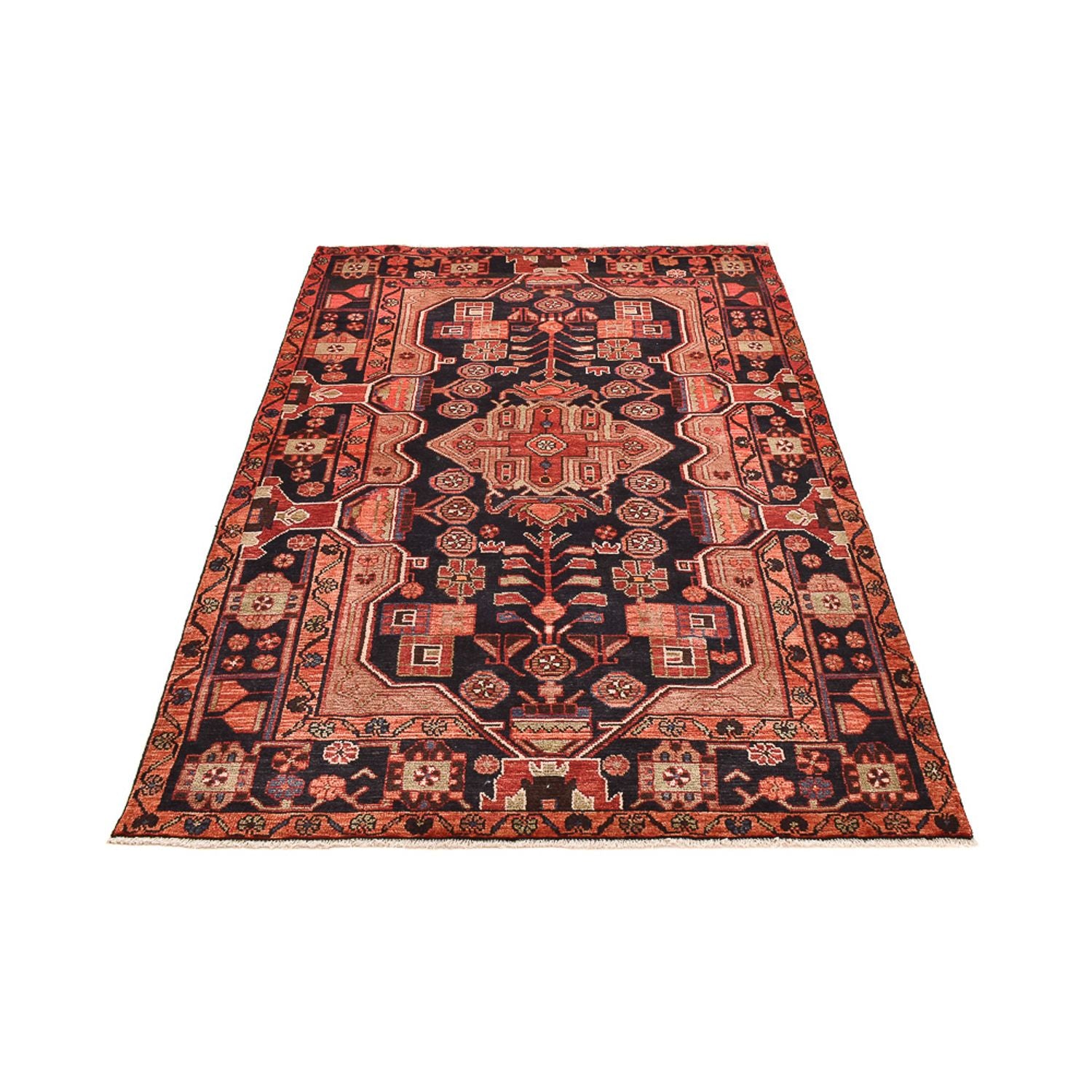 Perserteppich - Nomadic - 222 x 140 cm - hellrot