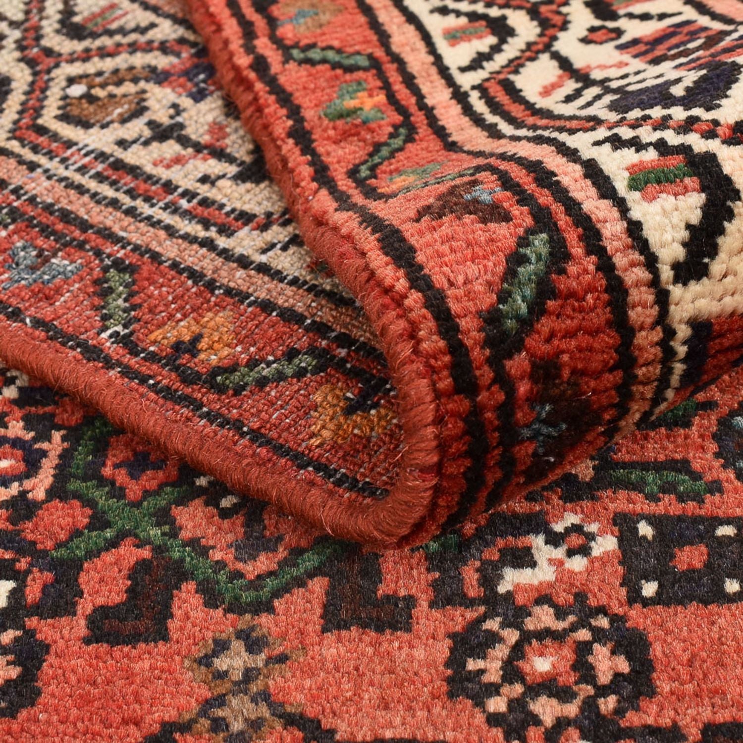 Läufer Perser - Nomadic - 317 x 85 cm - rost