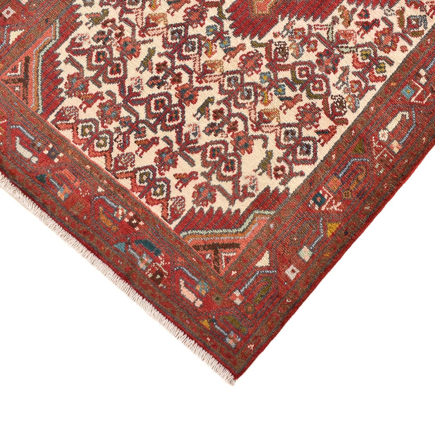 Läufer Perser - Nomadic - 303 x 77 cm - hellrot