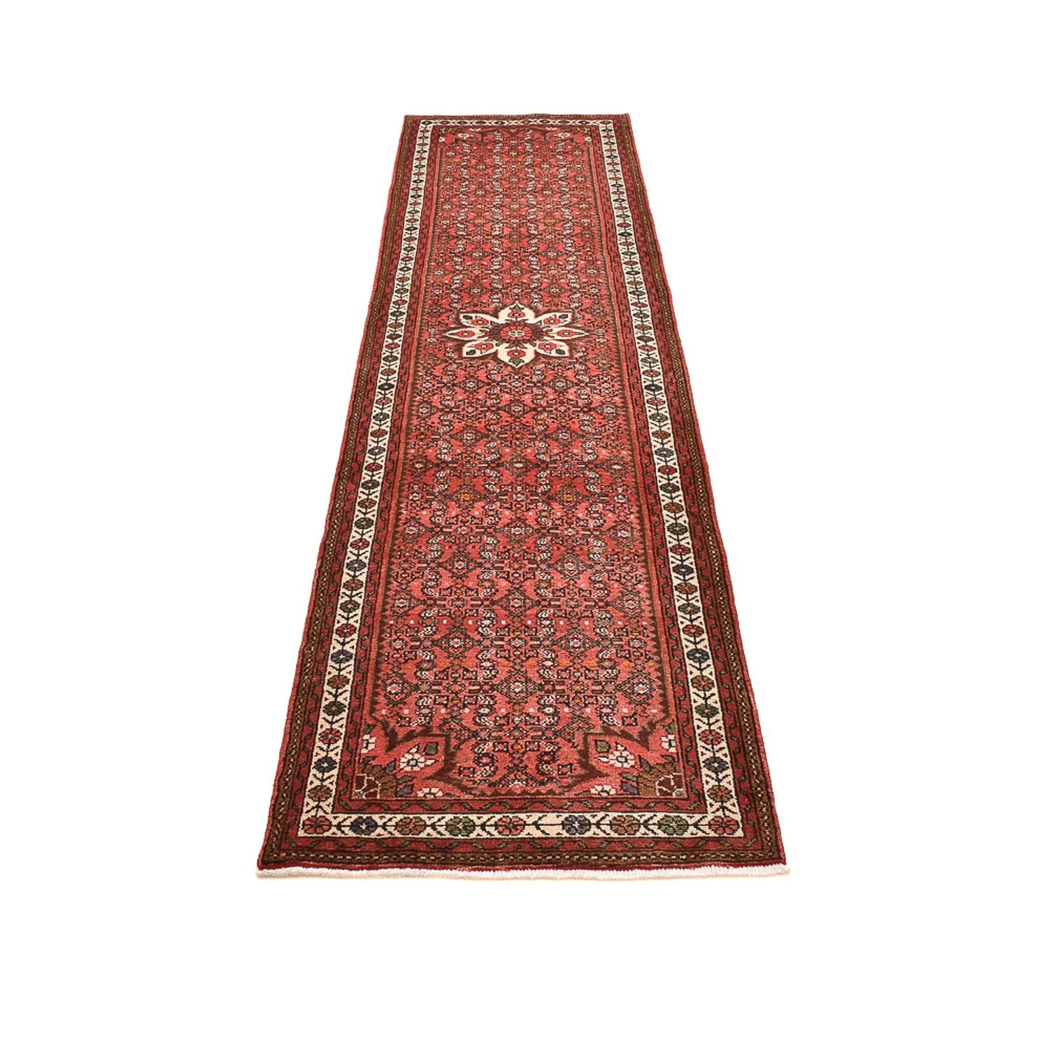 Läufer Perser - Nomadic - 300 x 79 cm - hellrot