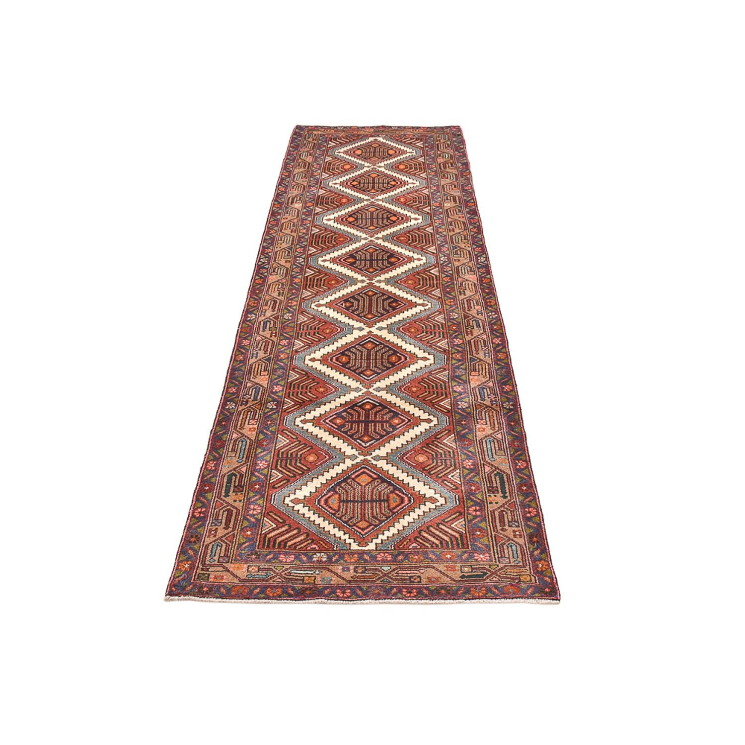 Läufer Perser - Nomadic - 279 x 82 cm - rost