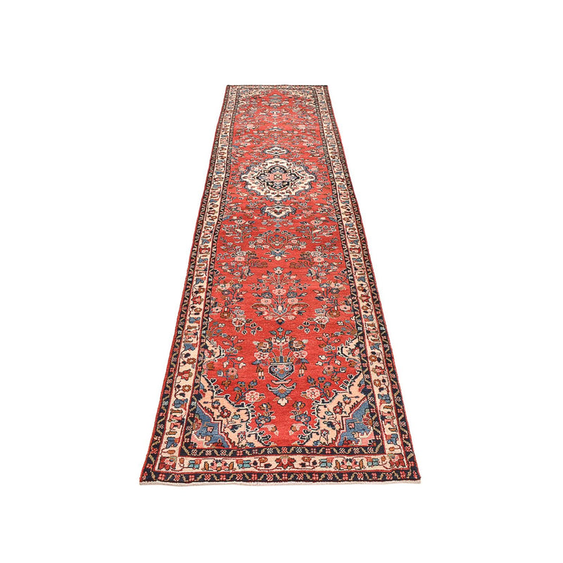 Läufer Perser - Nomadic - 408 x 90 cm - hellrot
