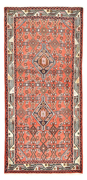 Perserteppich - Nomadic - 172 x 81 cm - hellrot