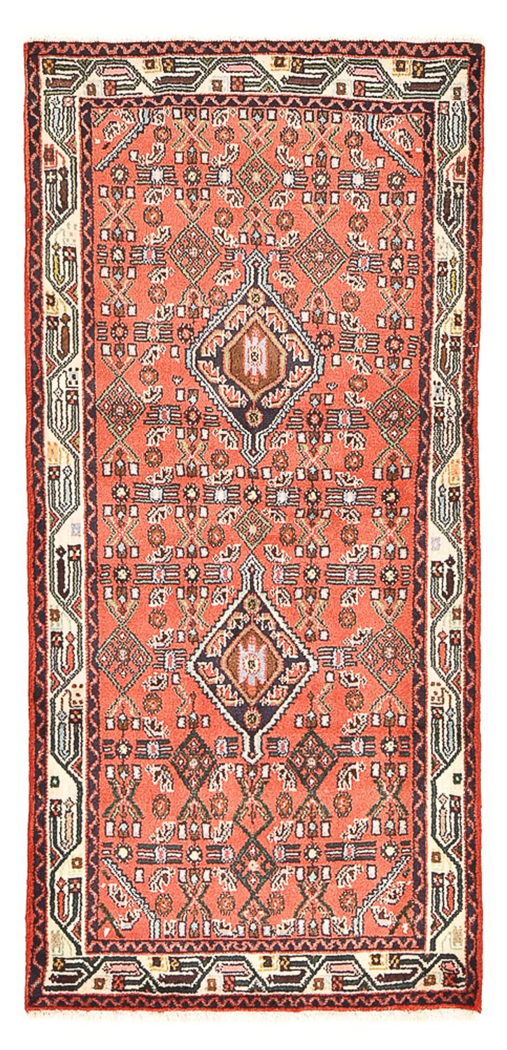 Perserteppich - Nomadic - 172 x 81 cm - hellrot
