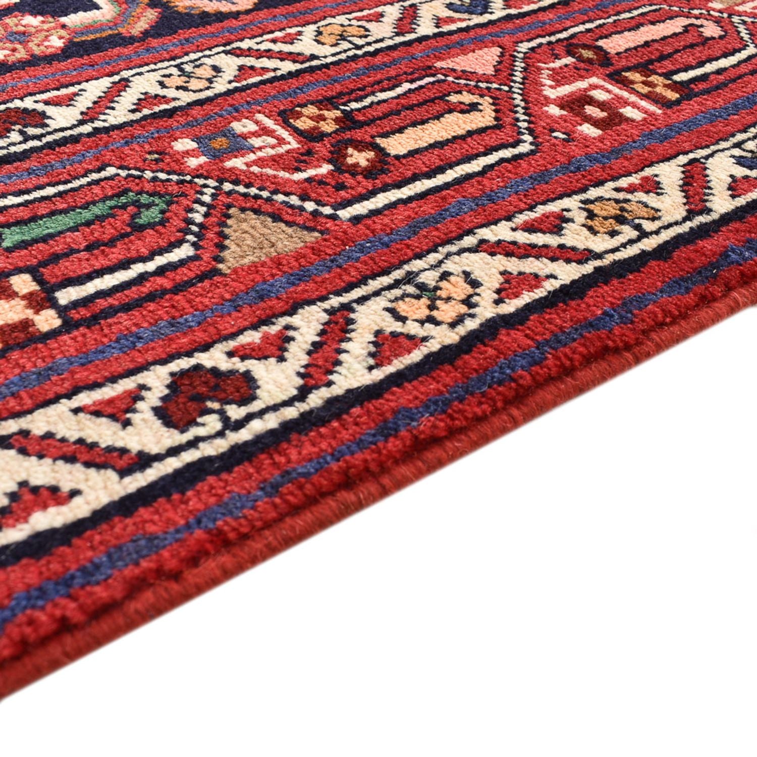 Läufer Perser - Nomadic - 403 x 120 cm - hellrot