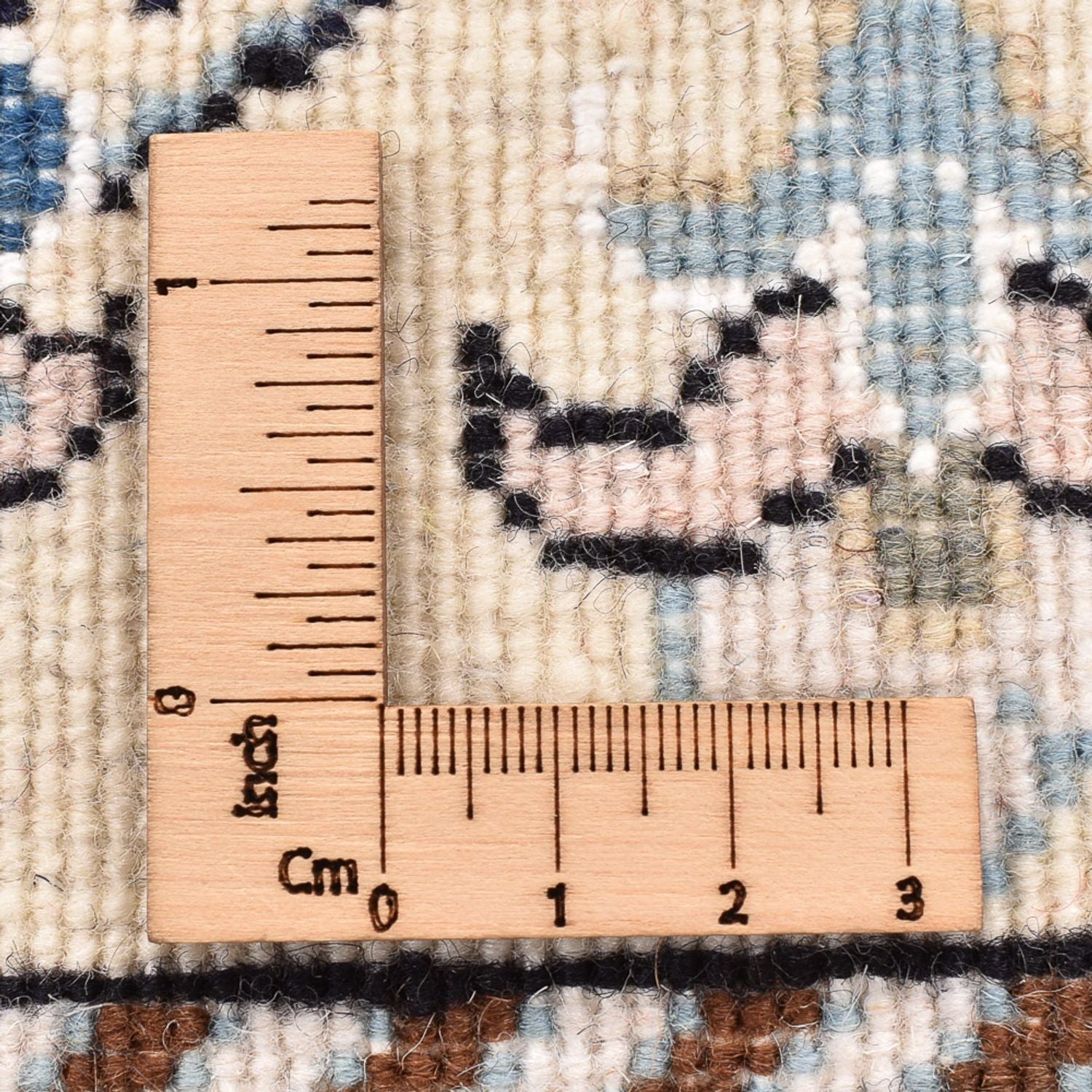 Perserteppich - Nain - 87 x 57 cm - beige