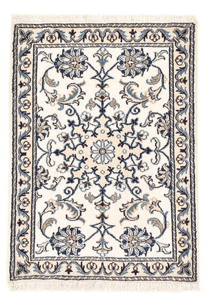 Perserteppich - Nain - 87 x 60 cm - creme