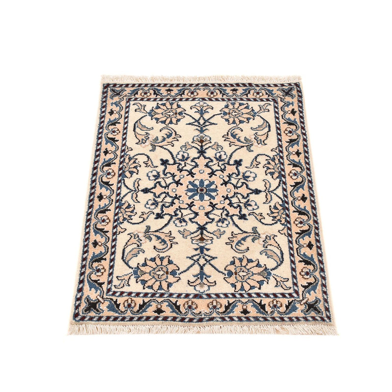Perserteppich - Nain - 81 x 57 cm - creme