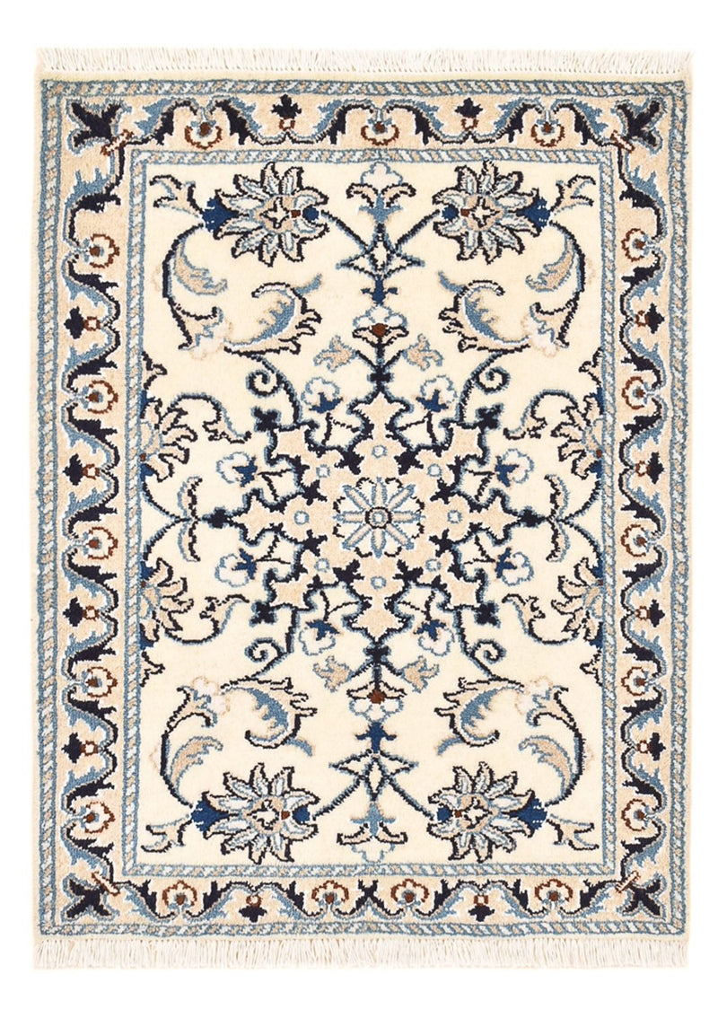 Perserteppich - Nain - 85 x 60 cm - creme
