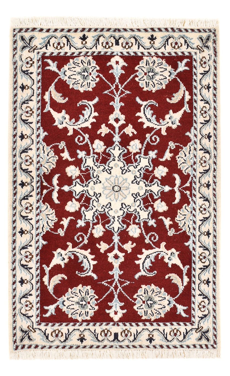 Perserteppich - Nain - 94 x 60 cm - rot