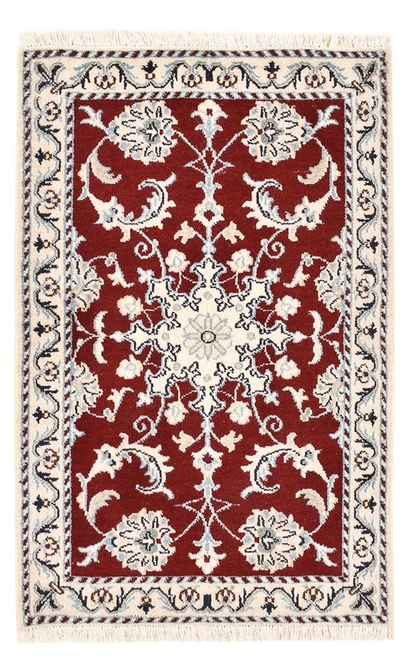 Perserteppich - Nain - 94 x 60 cm - rot