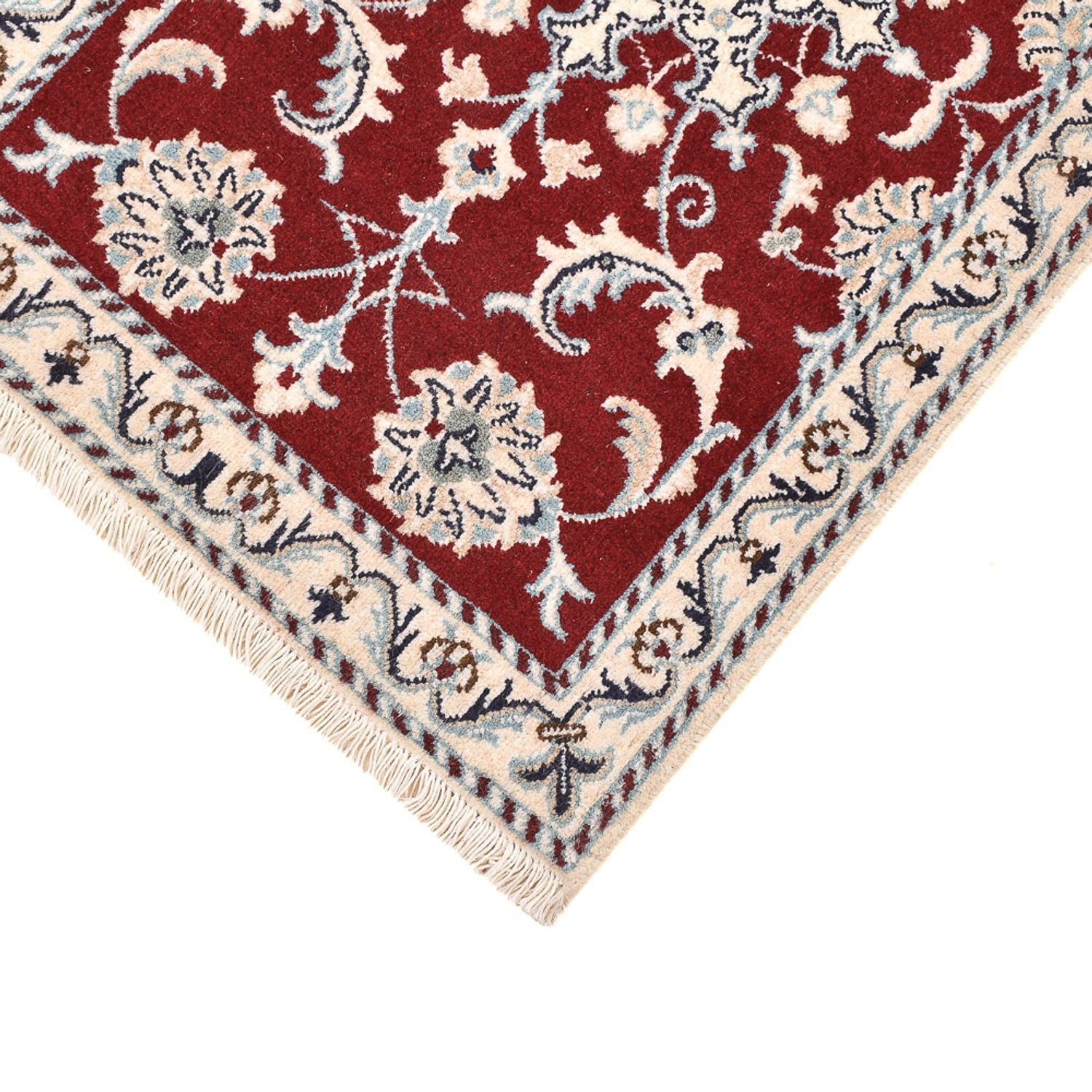 Perserteppich - Nain - 94 x 60 cm - rot