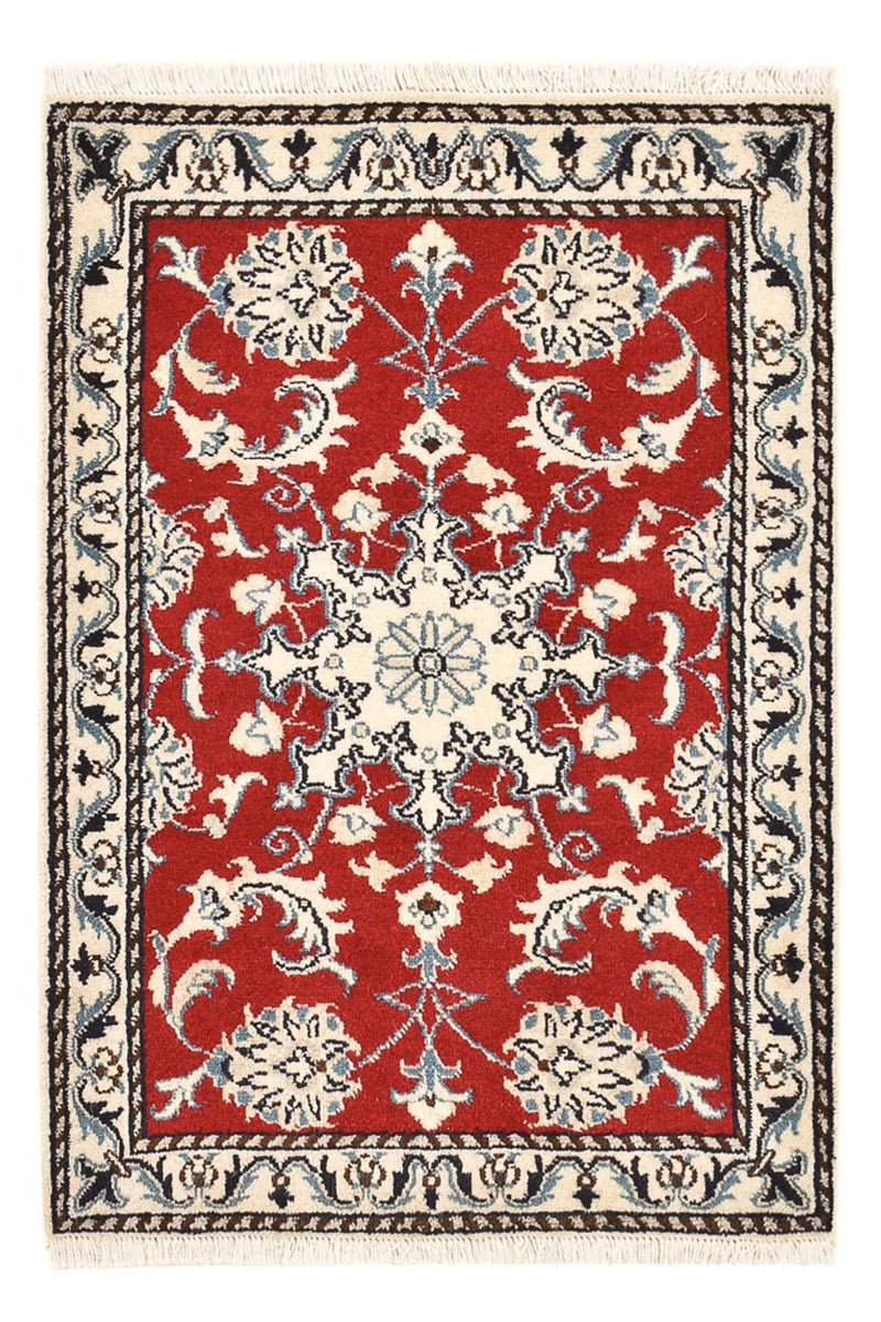 Perserteppich - Nain - 87 x 59 cm - rot