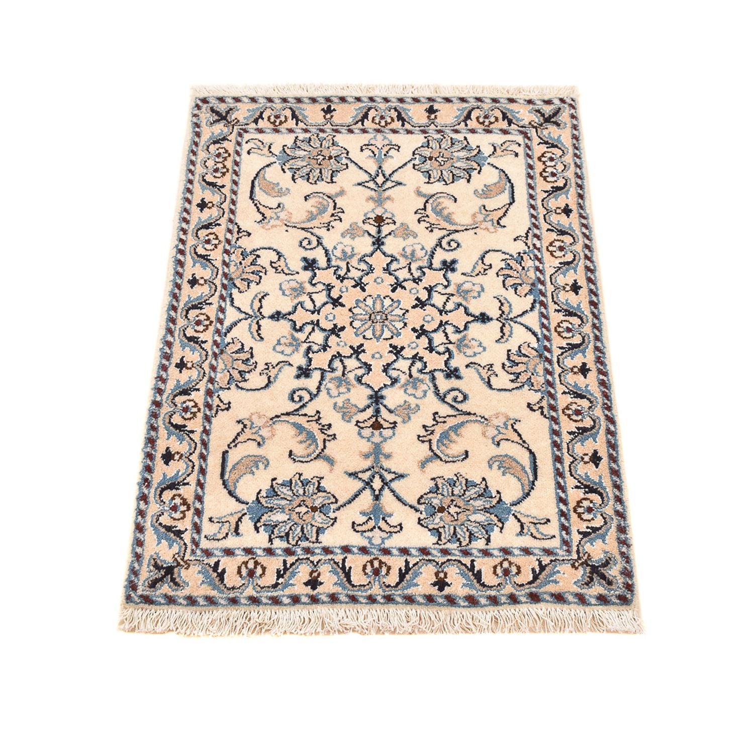 Perserteppich - Nain - 85 x 58 cm - creme