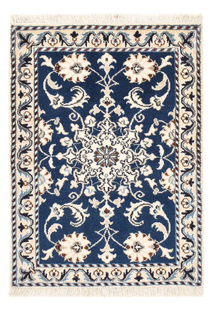 Perserteppich - Nain - 85 x 60 cm - blau