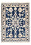 Perserteppich - Nain - 85 x 60 cm - blau