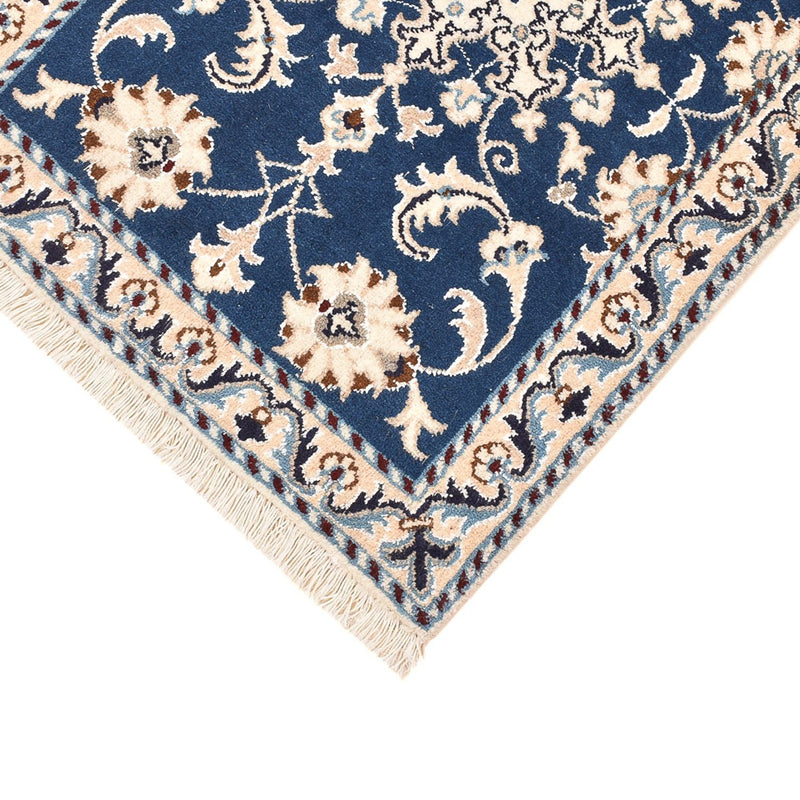 Perserteppich - Nain - 85 x 60 cm - blau