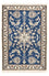 Perserteppich - Nain - 90 x 58 cm - blau