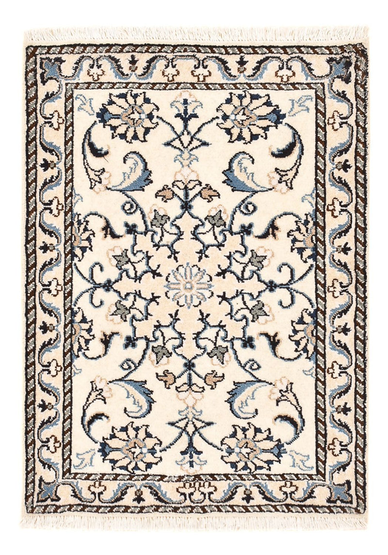 Perserteppich - Nain - 83 x 58 cm - creme