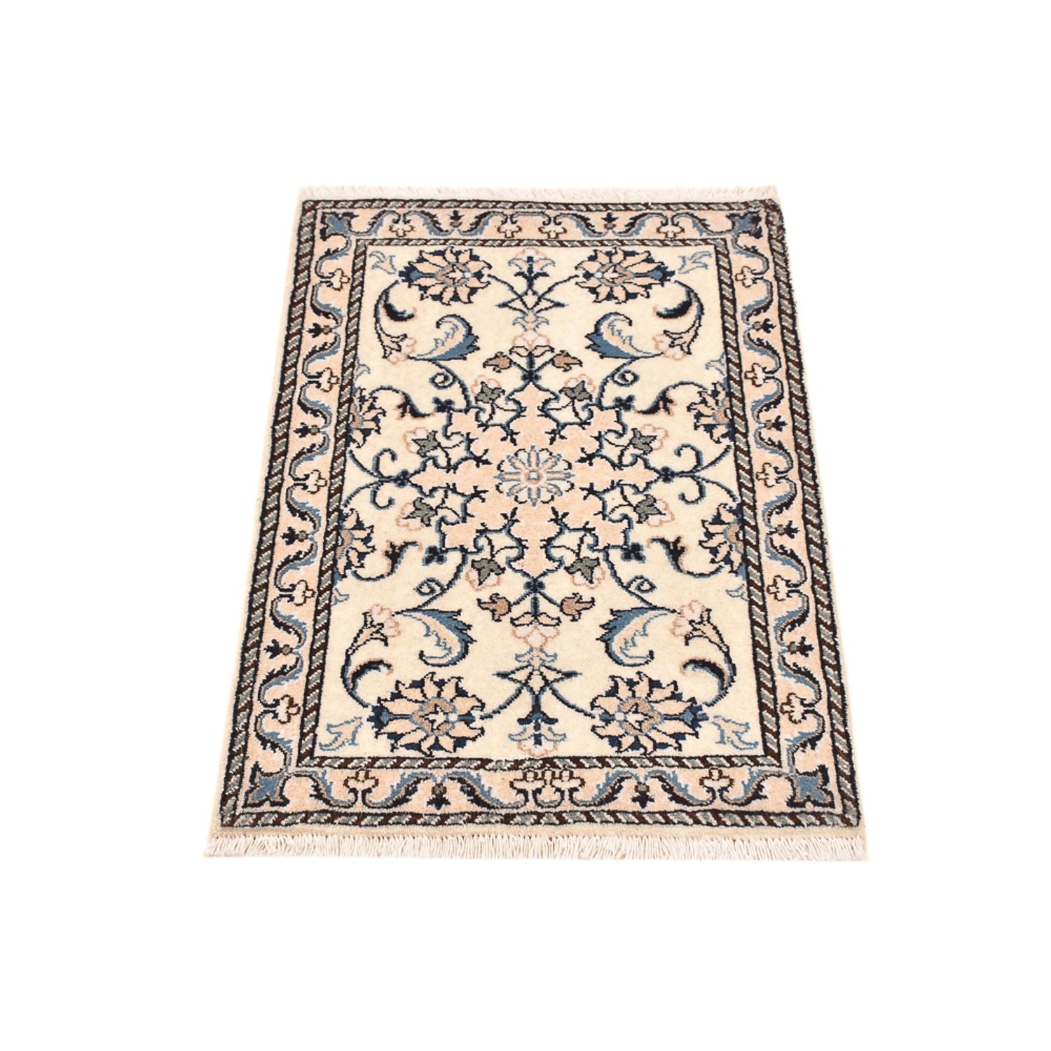 Perserteppich - Nain - 83 x 58 cm - creme