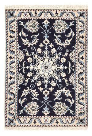 Perserteppich - Nain - 87 x 56 cm - dunkelblau