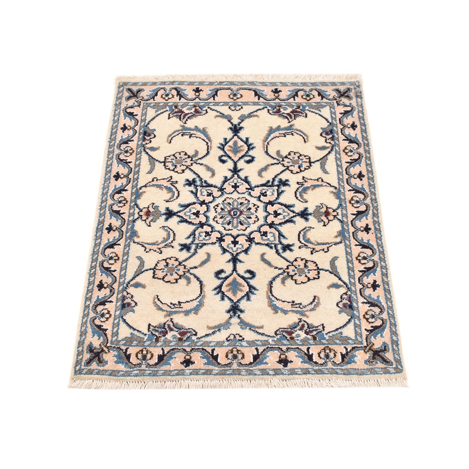 Perserteppich - Nain - 83 x 60 cm - creme